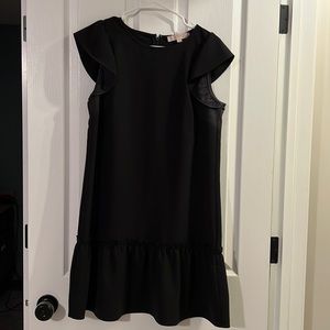 Loft medium petite black dress